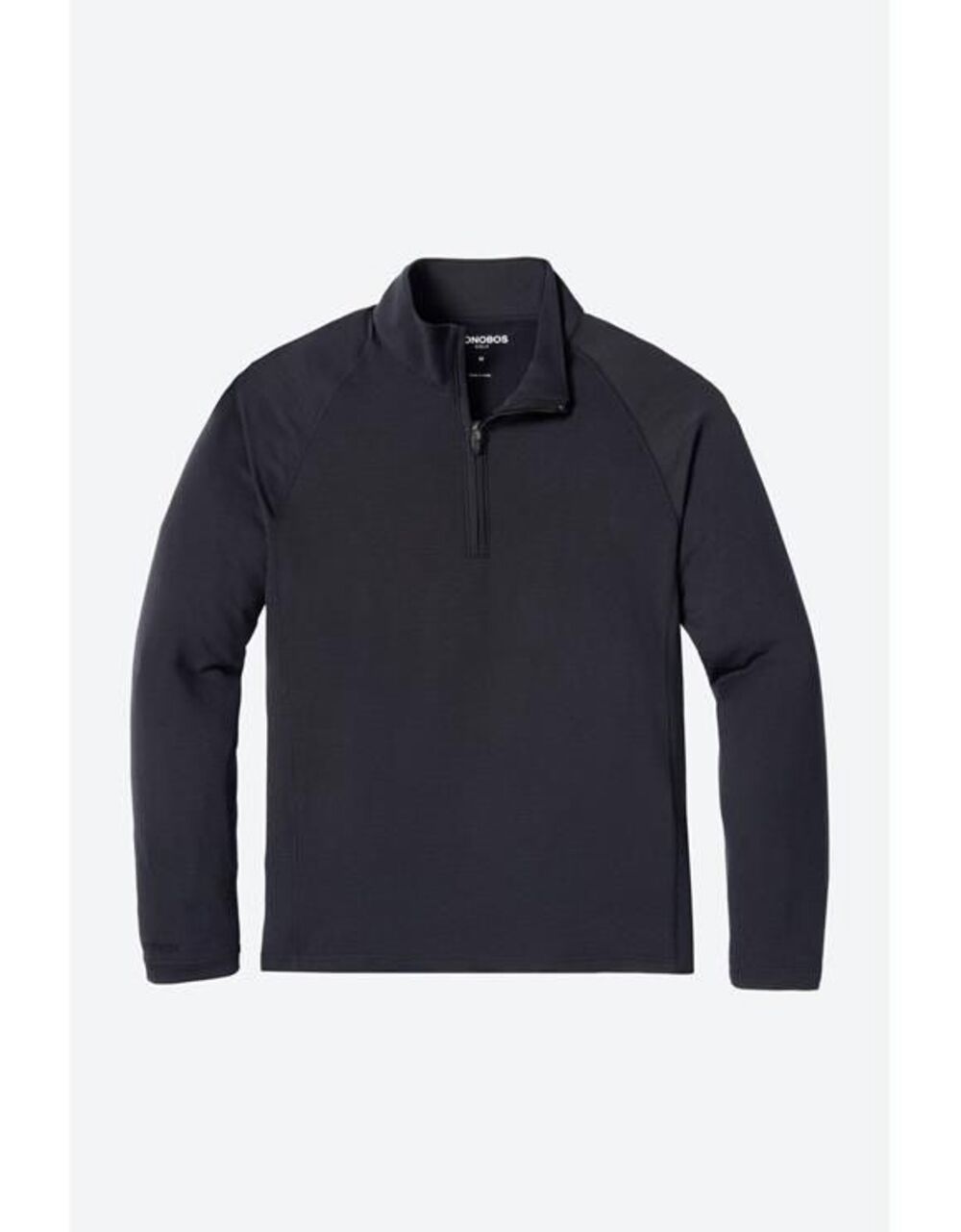 Bonobos The Playthrough Performance Golf Pullover Half Zip Black Small